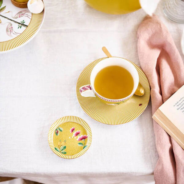 Pip Studio La Majorelle İkili Sarı Çay Fincanı Seti 280 ml Sarı - 2