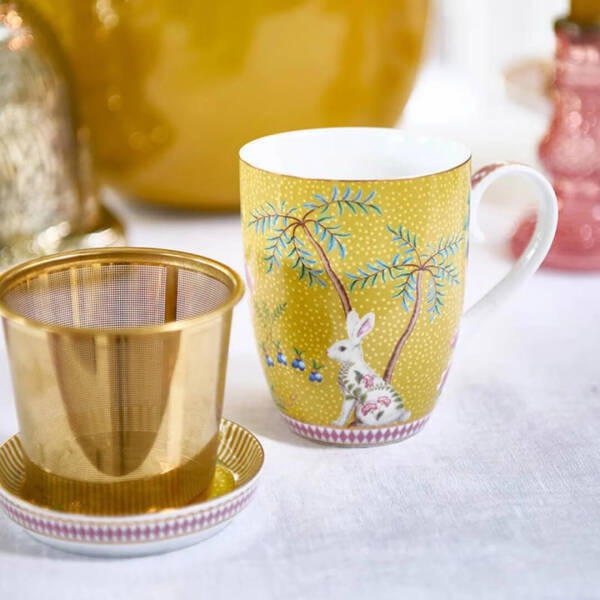 Pip Studio La Majorelle Tek Kişilik Çay Seti 350 ml Sarı - 2