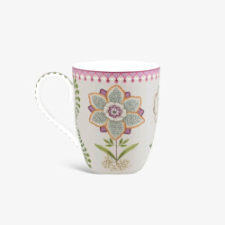 Pip Studio Lily & Lotus İkili Büyük Mug Seti 350 ml - 6