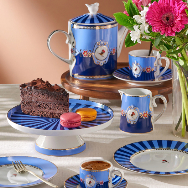 Pip Studio Love Brids Mavi Kahve Fincanı 90 ml - 3