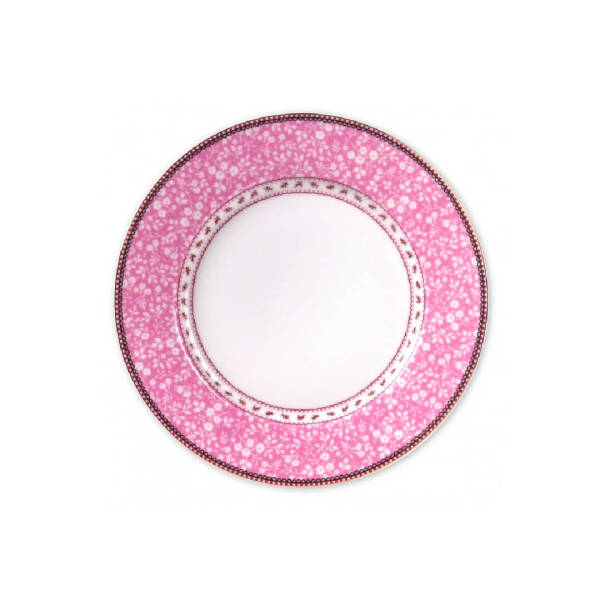 Pip Studio Pembe Yemek Tabağı 26,5 cm - 1