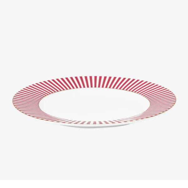 Pip Studio Royal Çizgili Tabak 17 cm Pembe - 2