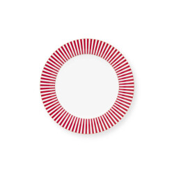 Pip Studio Royal Çizgili Tabak 26,5 cm Pembe - 2