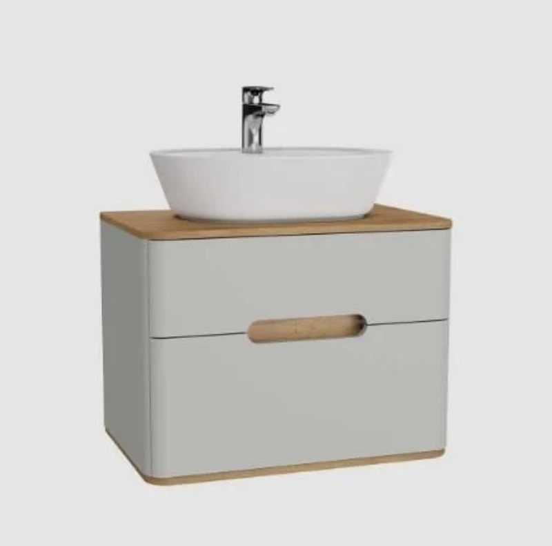 Vitra Sento Lavabo Dolabı 70 Cm Tezgahüstü Lavabo İçin 66033