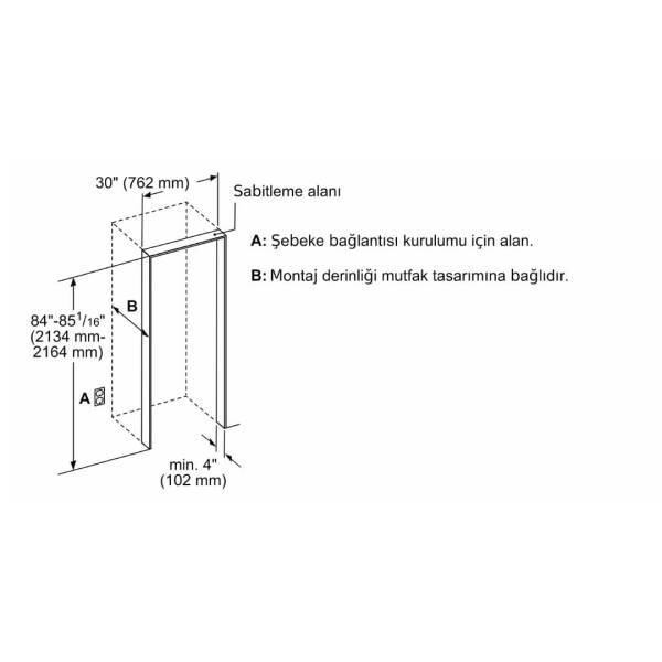 Siemens CI30RP02 iQ700 Ankastre Buzdolabı - 7