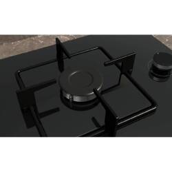 Siemens EO6C6PP30O iQ300 Gazlı Ocak Sert Cam Siyah 60 Cm - 2