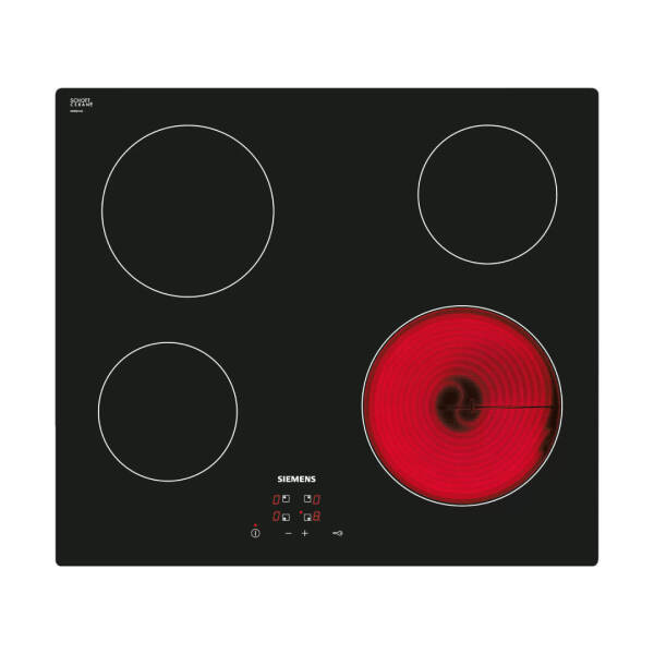 Siemens ET611HE17E İQ100 Elektrikli Ocak Siyah 60 Cm - 1