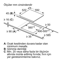 Siemens ET611HE17E İQ100 Elektrikli Ocak Siyah 60 Cm - 5