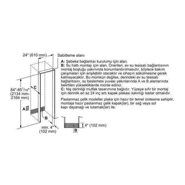 Siemens FI24NP33 iQ700 Ankastre Derin Dondurucu - 8