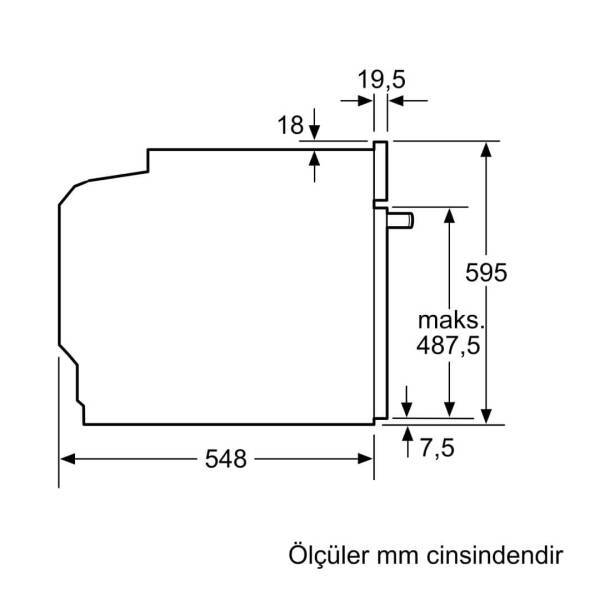 Siemens HB776G1B1 IQ700 Ankastre Fırın Siyah 60 Cm - 8