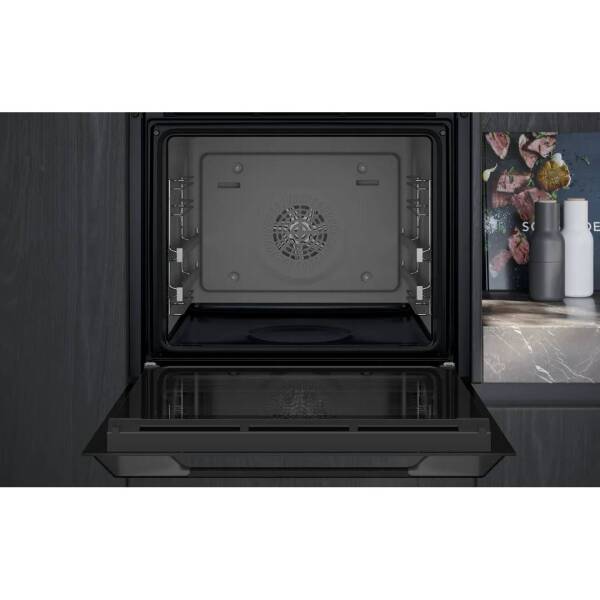Siemens HJ852GYB0T iQ500 Ankastre Fırın Siyah 60 x 60 cm - 4