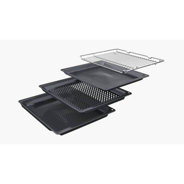 Siemens HR232GEB3 iQ300 Buhar Destekli Ankastre Fırın 60 x 60 cm Siyah İnox - 6