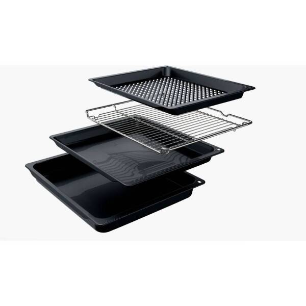 Siemens HU736AEN0T iQ300 Buhar Destekli Ankastre Fırın 60 x 60 cm - 4