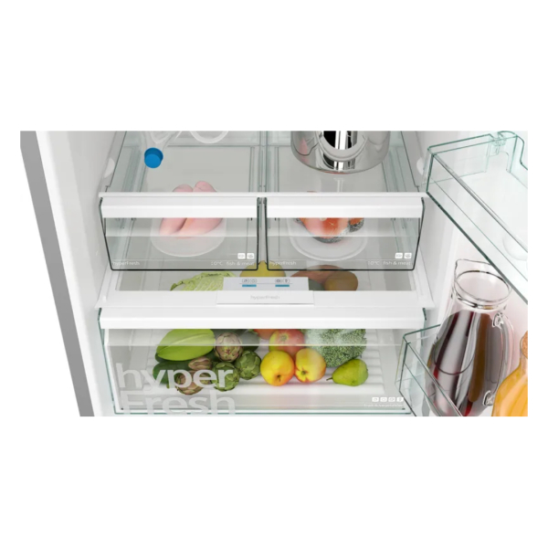 Siemens KG55NVIE0N iQ300 Alttan Donduruculu Buzdolabı Kolay Temizlenebilir Inox - 5