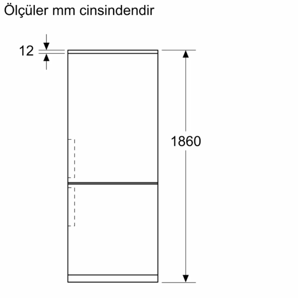 Siemens KG86PFIC0N iQ700 Alttan Donduruculu Buzdolabı Kolay Temizlenebilir Inox 186 x 86 cm - 8