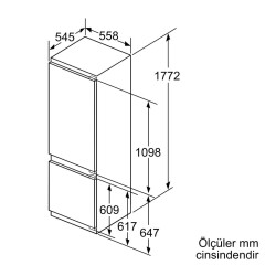 Siemens KI87SAFE0N Alttan Donduruculu Ankastre Buzdolabı 272 Lt - 7