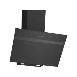 Siemens LC64KPJ60T iQ100 Duvar Tipi Davlumbaz Siyah Cam 60 cm - 1
