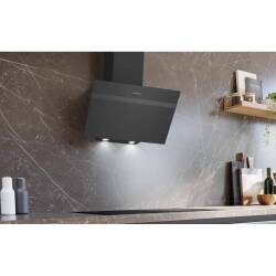 Siemens LC64KPJ60T iQ100 Duvar Tipi Davlumbaz Siyah Cam 60 cm - 2
