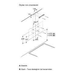 Siemens LC64KPJ60T iQ100 Duvar Tipi Davlumbaz Siyah Cam 60 cm - 7