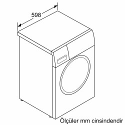 Siemens WG44A2ZRTR iQ300 Çamaşır Makinesi 9 kg 1400 Devir - 7