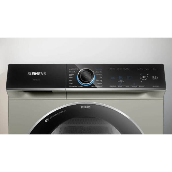 Siemens WQ45B2AXTR iQ700 Isı Pompalı Kurutma Makinesi 9 Kg Gümüş - 2