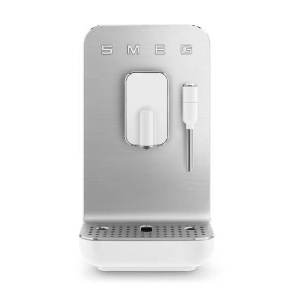 Smeg 50'S Style Espresso Otomatik Kahve Makinesi Mat Beyaz BCC02WHMEU - 1