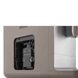 Smeg 50'S Style Espresso Otomatik Kahve Makinesi Mat Boz Kahverengi BCC01TPMEU - 7