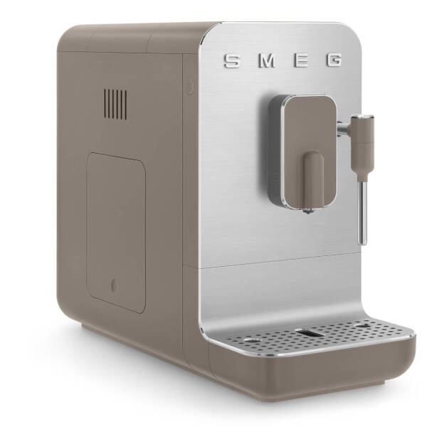 Smeg 50'S Style Espresso Otomatik Kahve Makinesi Mat Boz Kahverengi BCC02TPMEU - 3