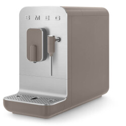 Smeg 50'S Style Espresso Otomatik Kahve Makinesi Mat Boz Kahverengi BCC02TPMEU - 4