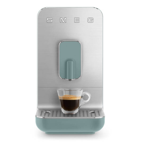 Smeg 50'S Style Espresso Otomatik Kahve Makinesi Mat Zümrüt Yeşili BCC01EGMEU - 5