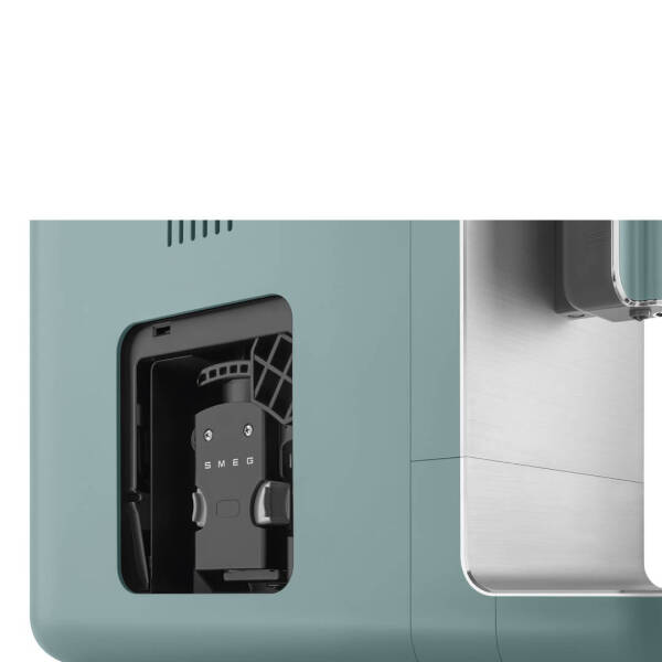 Smeg 50'S Style Espresso Otomatik Kahve Makinesi Mat Zümrüt Yeşili BCC01EGMEU - 7