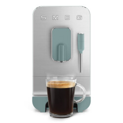 Smeg 50'S Style Espresso Otomatik Kahve Makinesi Mat Zümrüt Yeşili BCC02EGMEU - 9