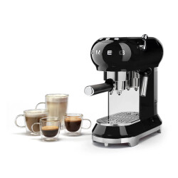 Smeg Espresso Makinesi ECF01BLEU Siyah - 4