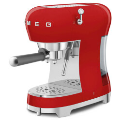 Smeg Espresso Kahve Makinesi Kırmızı ECF02RDEU - 4
