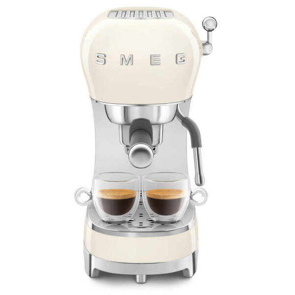 Smeg Espresso Kahve Makinesi Krem ECF02CREU - 5