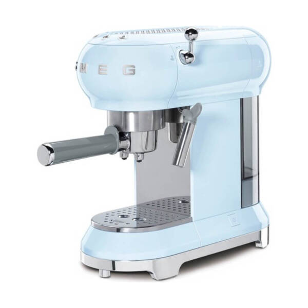 Smeg Espresso Kahve Makinesi Pastel Mavi - 3