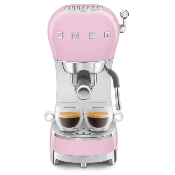 Smeg Espresso Kahve Makinesi Pembe ECF02PKEU - 5