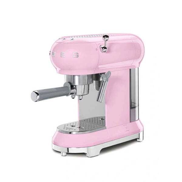 Smeg Espresso Kahve Makinesi Pembe - 4