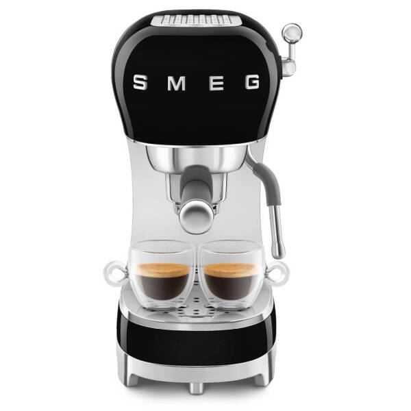 Smeg Espresso Kahve Makinesi Siyah ECF02BLEU - 5