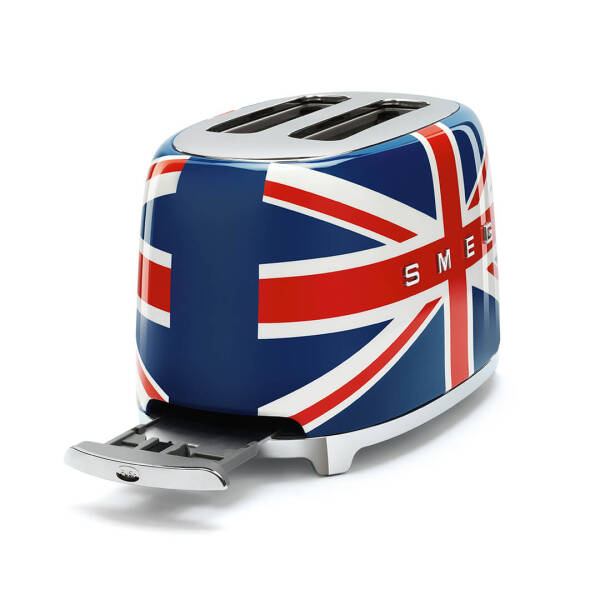 Smeg İngiliz Bayrak 2x1 Ekmek Kızartma Makinesi TSF01UJEU - 5