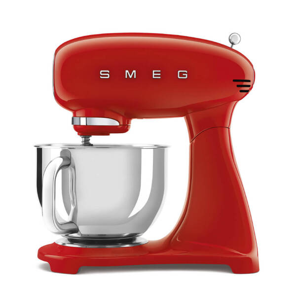 Smeg Komple Kırmızı Hamur Karıştırma Makinesi SMF03RDEU - 1