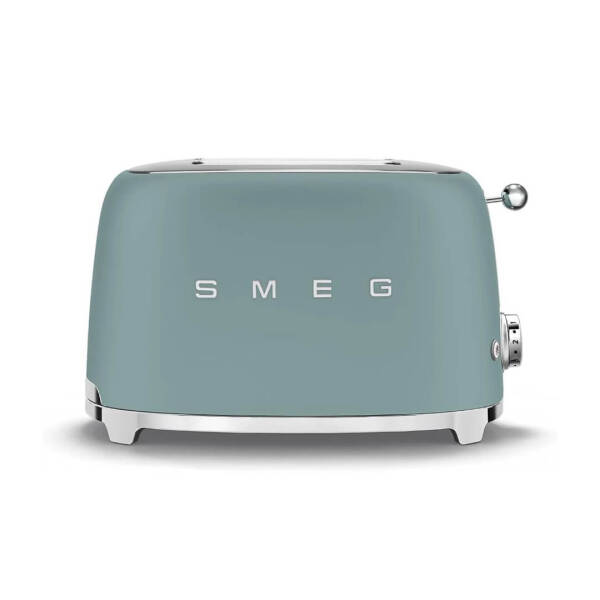 Smeg Mat Zümrüt Yeşili 2x1 Ekmek Kızartma Makinesi TSF01EGMEU - 1