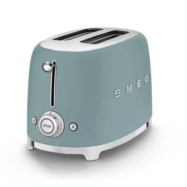 Smeg Mat Zümrüt Yeşili 2x1 Ekmek Kızartma Makinesi TSF01EGMEU - 4