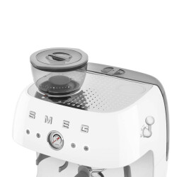 Smeg Öğütücülü Espresso Kahve Makinesi Beyaz EGF03WHEU - 7