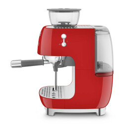 Smeg Öğütücülü Espresso Kahve Makinesi Kırmızı EGF03RDEU - 2