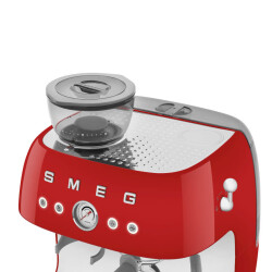 Smeg Öğütücülü Espresso Kahve Makinesi Kırmızı EGF03RDEU - 7