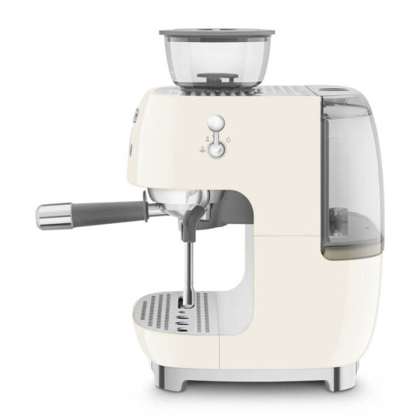 Smeg Öğütücülü Espresso Kahve Makinesi Krem EGF03CREU - 2