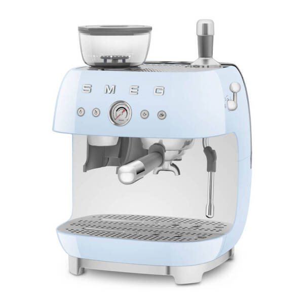 Smeg Öğütücülü Espresso Kahve Makinesi Pastel Mavi EGF03PBEU - 4