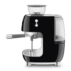 Smeg Öğütücülü Espresso Kahve Makinesi Siyah EGF03BLEU - 2