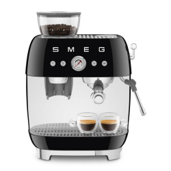 Smeg Öğütücülü Espresso Kahve Makinesi Siyah EGF03BLEU - 8
